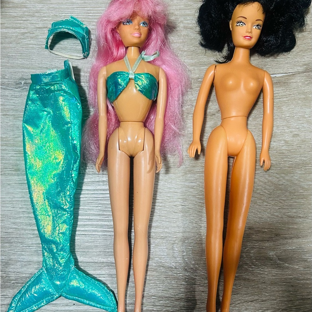 Barter Dolls Lot of 2 Vintage Dolls